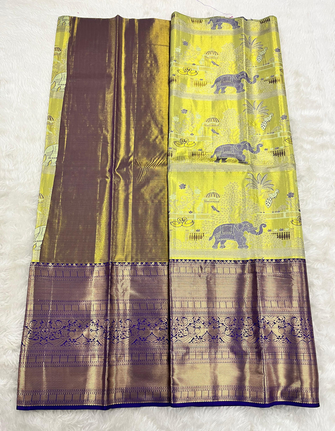 (5–10 Year) Lehenga – Unstitched (Blouse + Material)