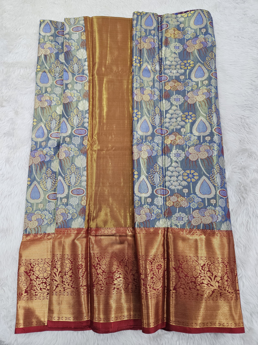 (5–10 Year) Lehenga – Unstitched (Blouse + Material)