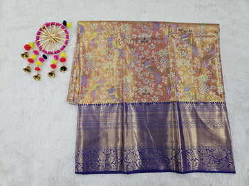 (5–10 Year) Lehenga – Unstitched (Blouse + Material)