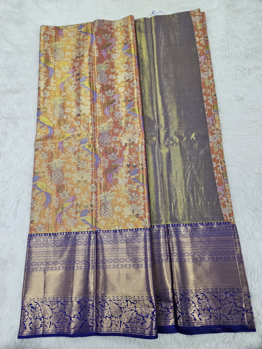 (5–10 Year) Lehenga – Unstitched (Blouse + Material)