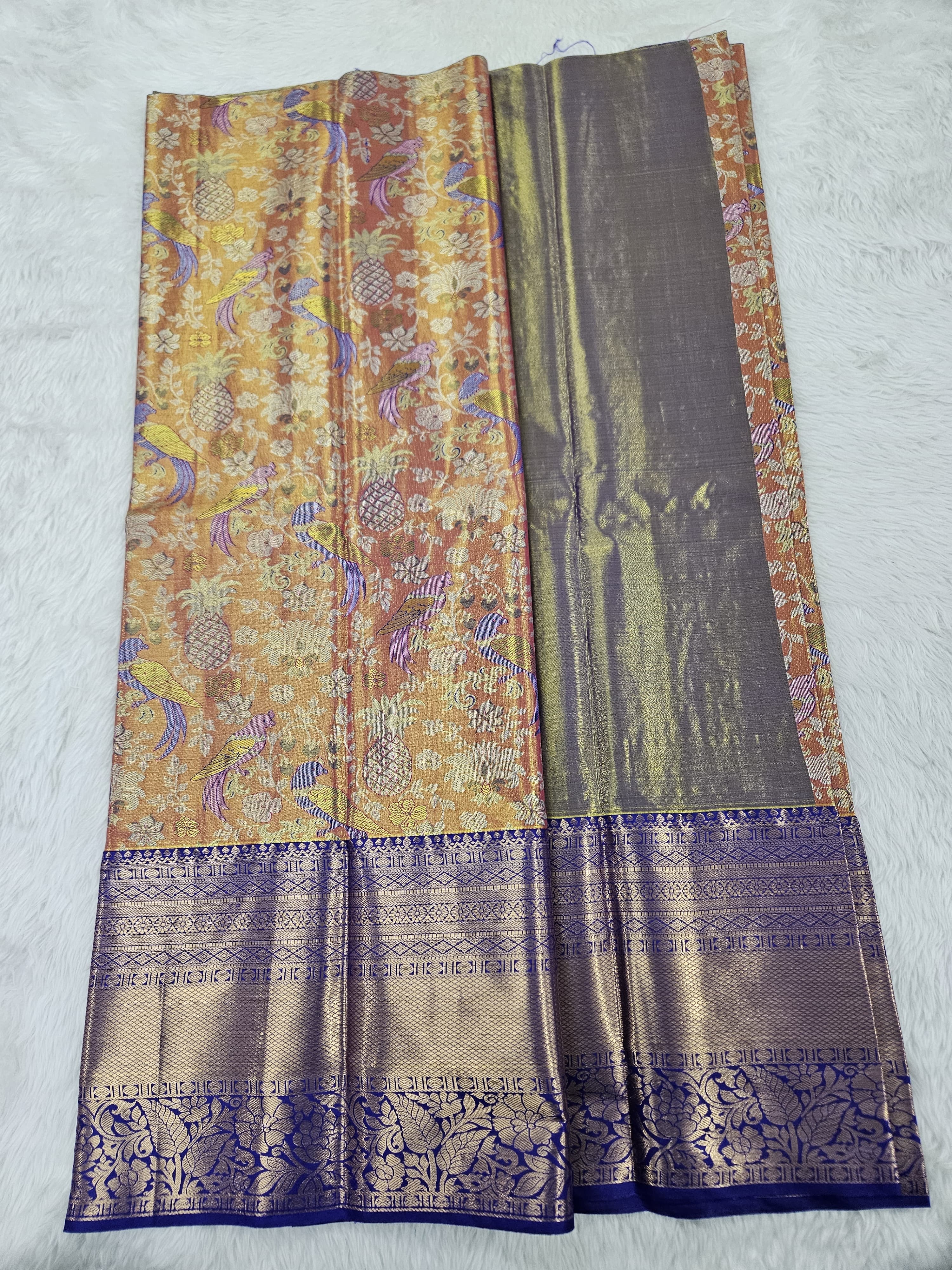 (5–10 Year) Lehenga – Unstitched (Blouse + Material)