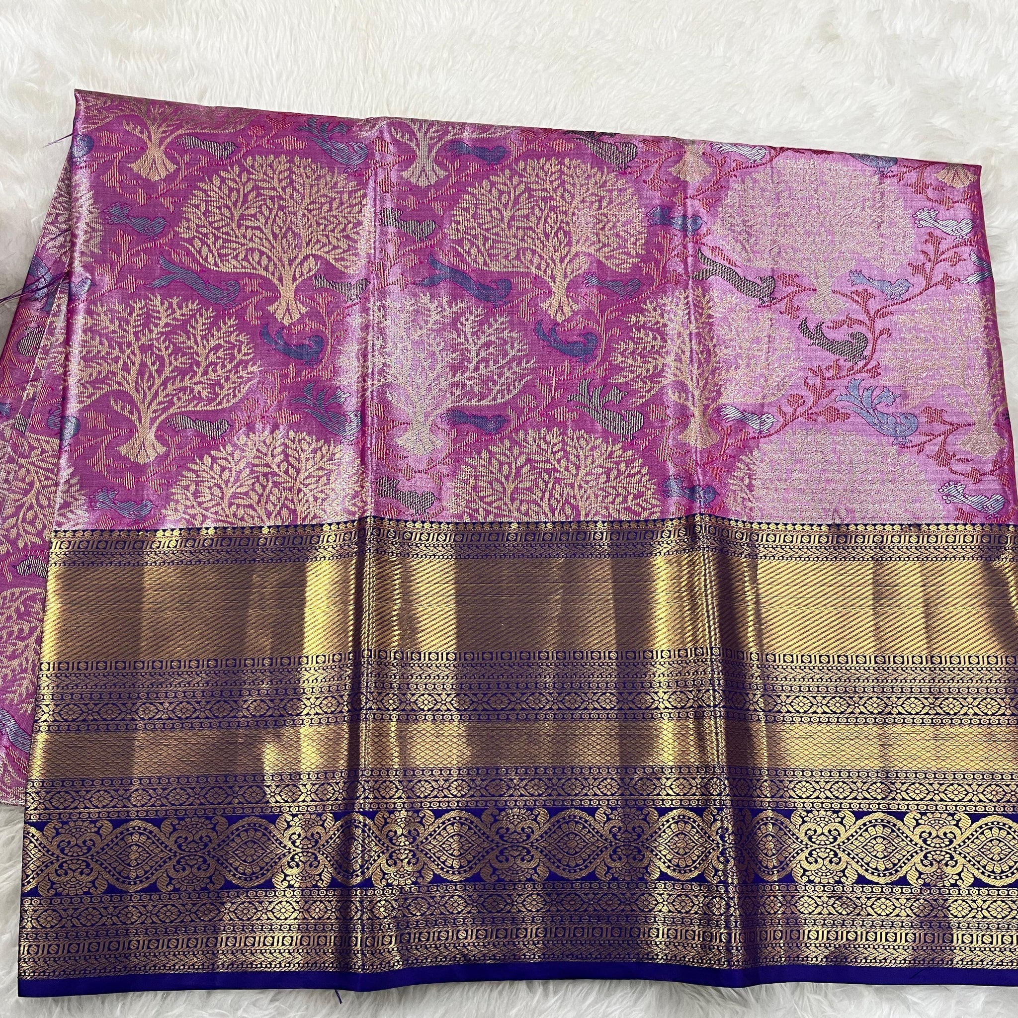 (5–10 Year) Lehenga – Unstitched (Blouse + Material)