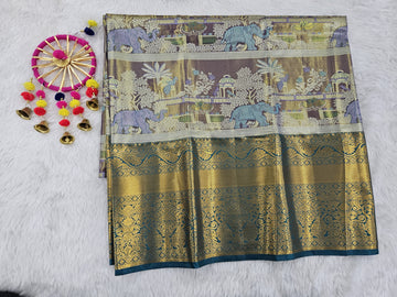 (5–10 Year) Lehenga – Unstitched (Blouse + Material)