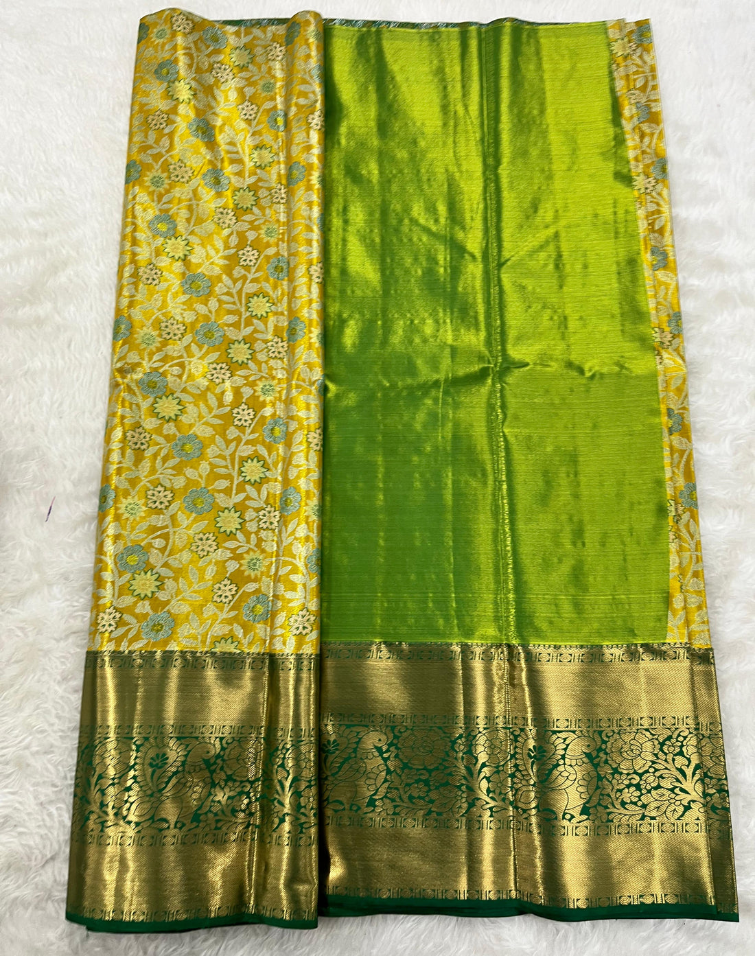 (5–10 Year) Lehenga – Unstitched (Blouse + Material)