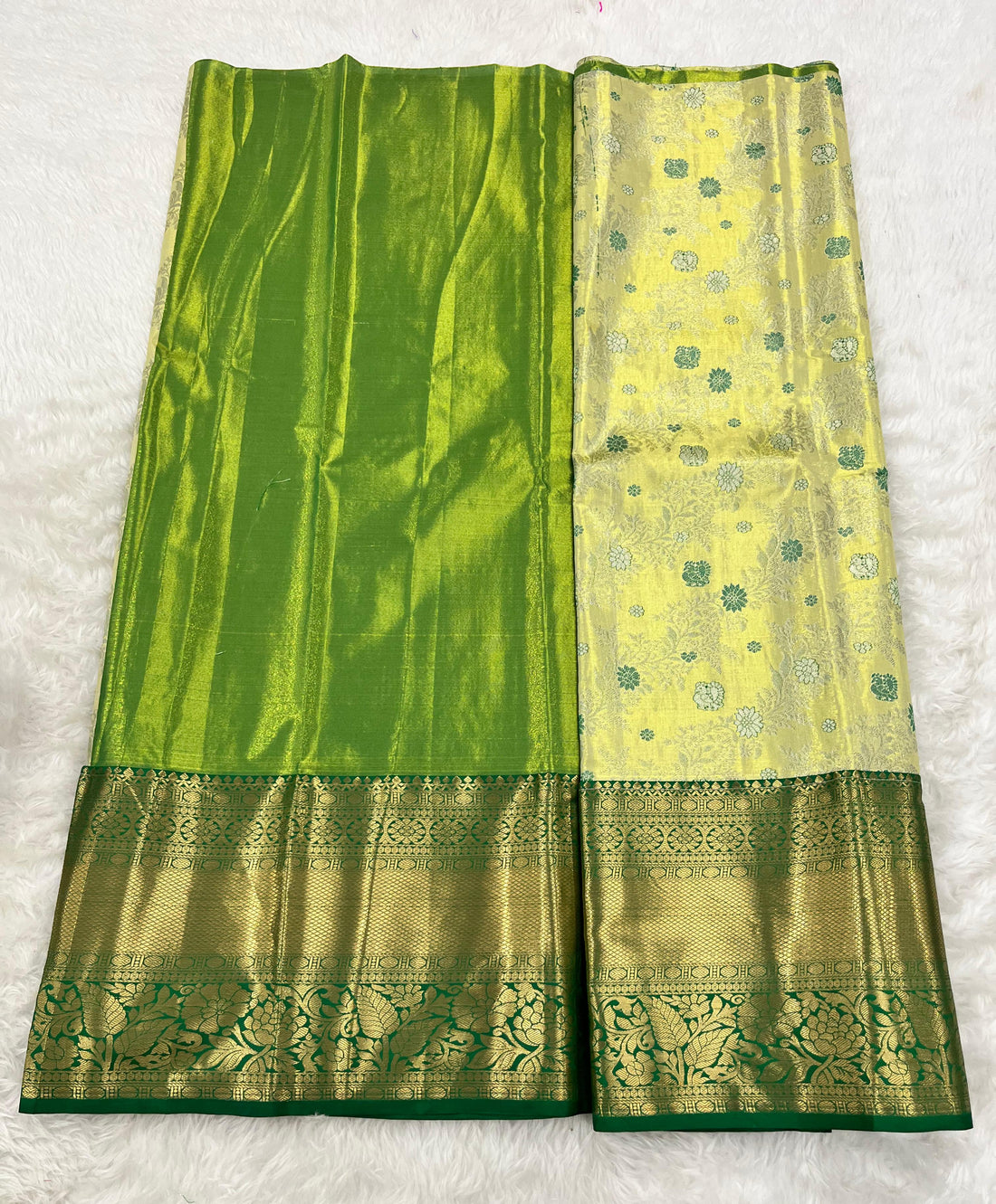 (5–10 Year) Lehenga – Unstitched (Blouse + Material)