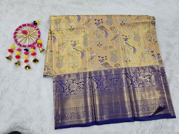 (5–10 Year) Lehenga – Unstitched (Blouse + Material)