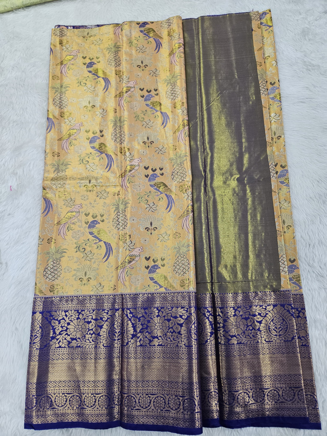 (5–10 Year) Lehenga – Unstitched (Blouse + Material)