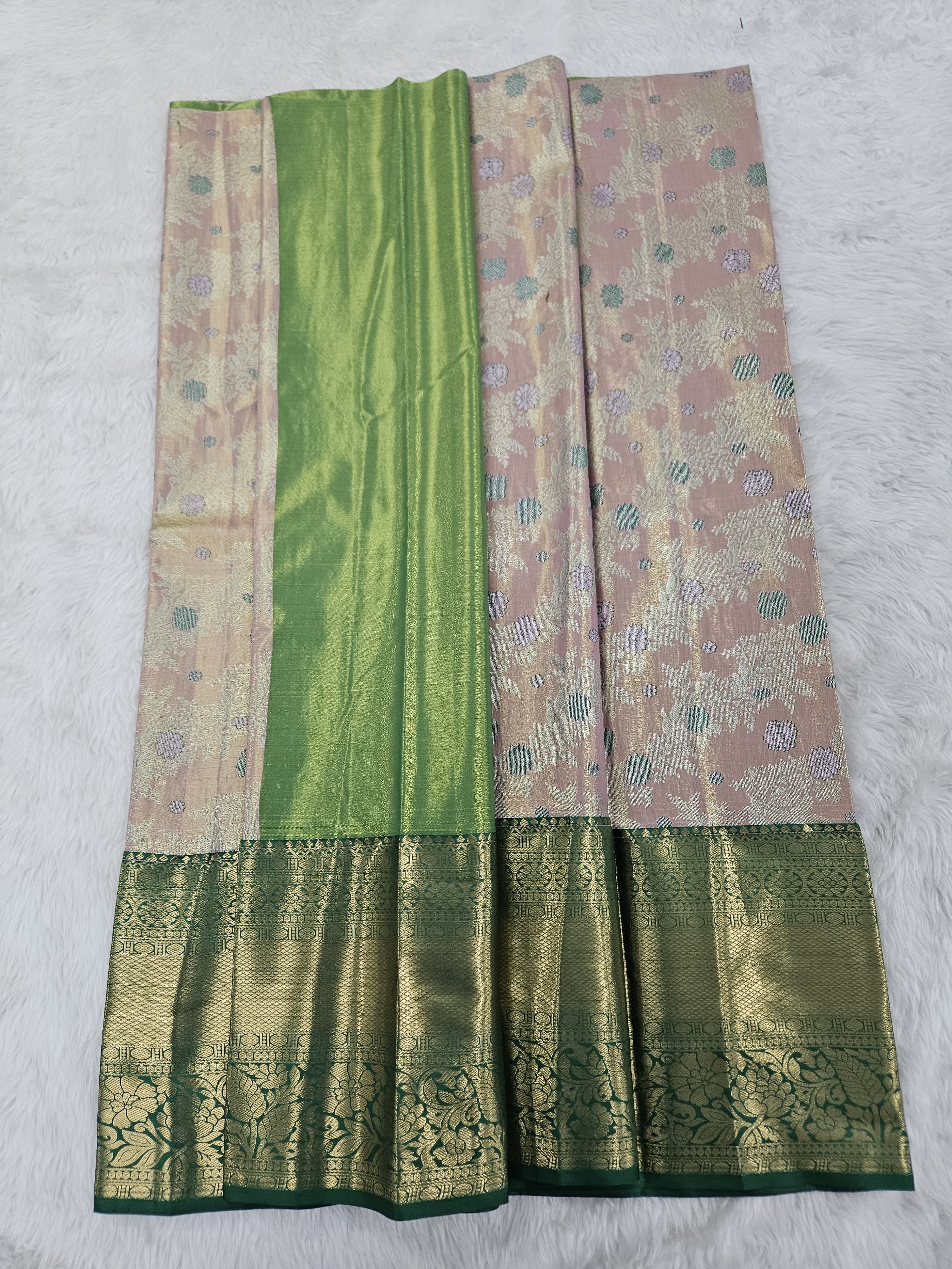 (5–10 Year) Lehenga – Unstitched (Blouse + Material)