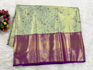 (5–10 Year) Lehenga – Unstitched (Blouse + Material)