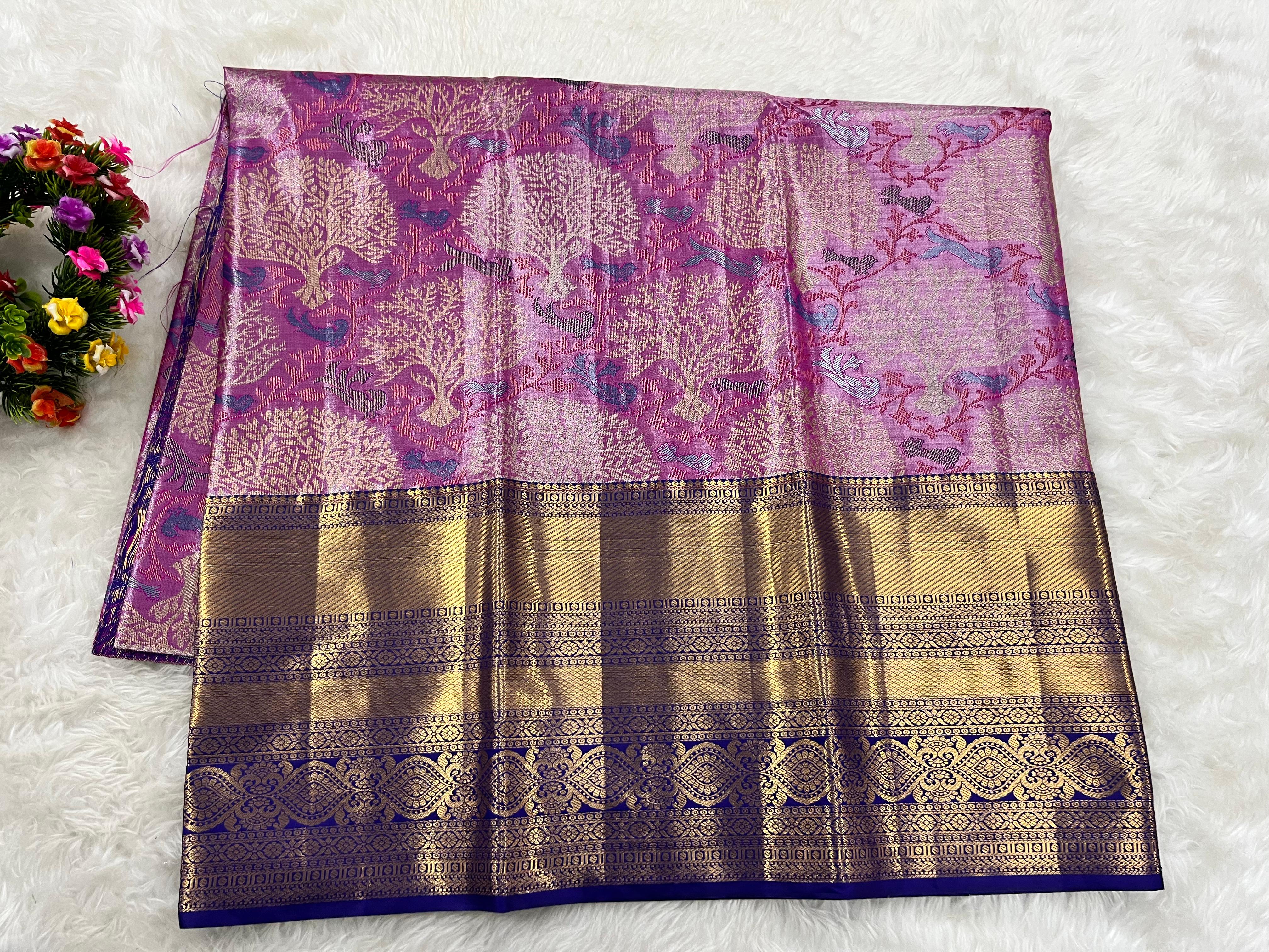 (5–10 Year) Lehenga – Unstitched (Blouse + Material)