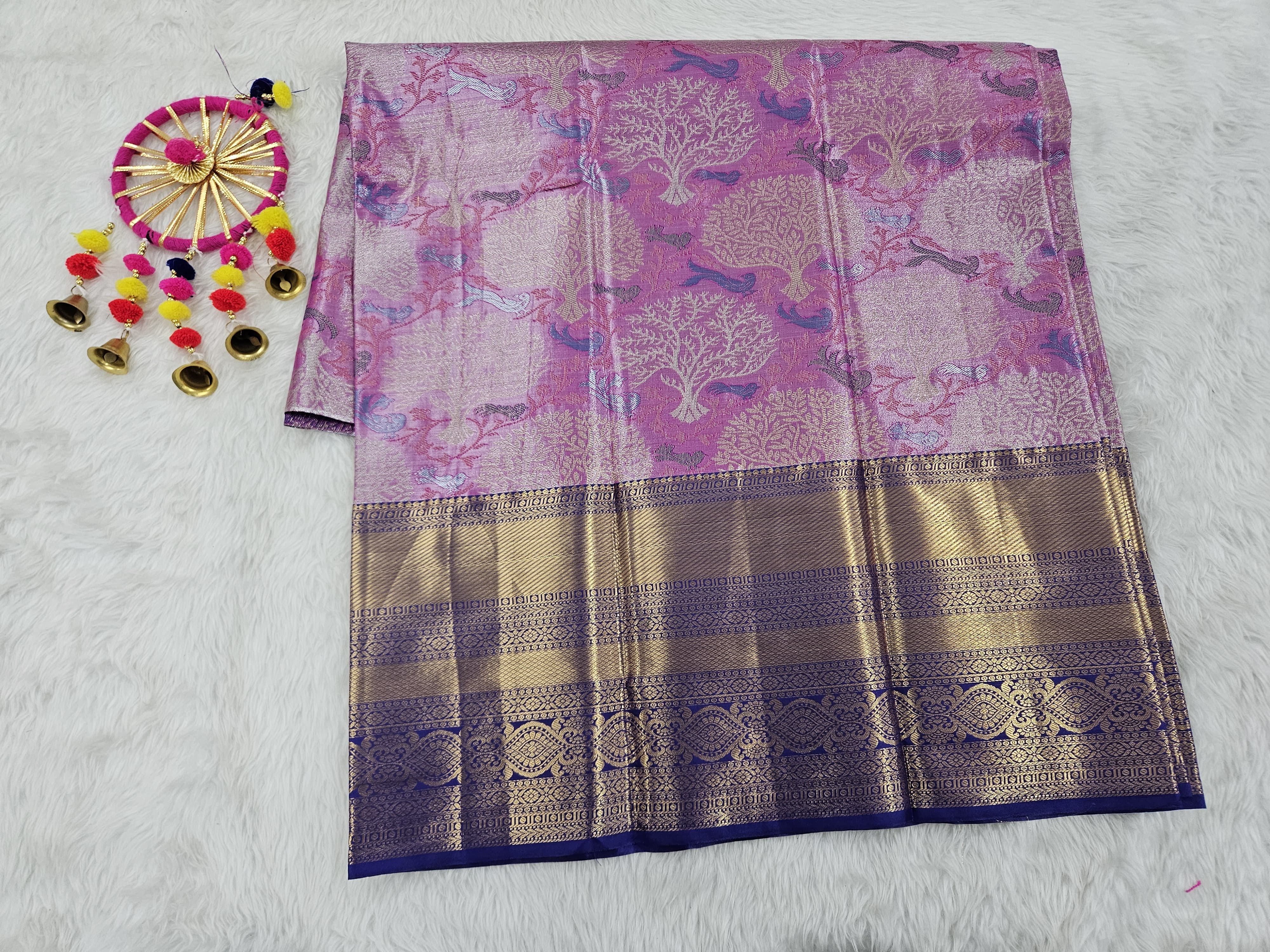 (5–10 Year) Lehenga – Unstitched (Blouse + Material)
