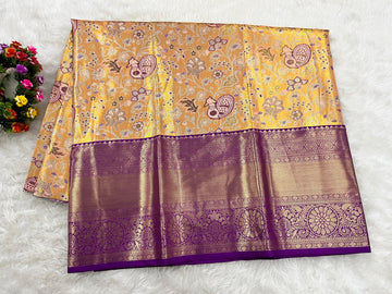 (5–10 Year) Lehenga – Unstitched (Blouse + Material)