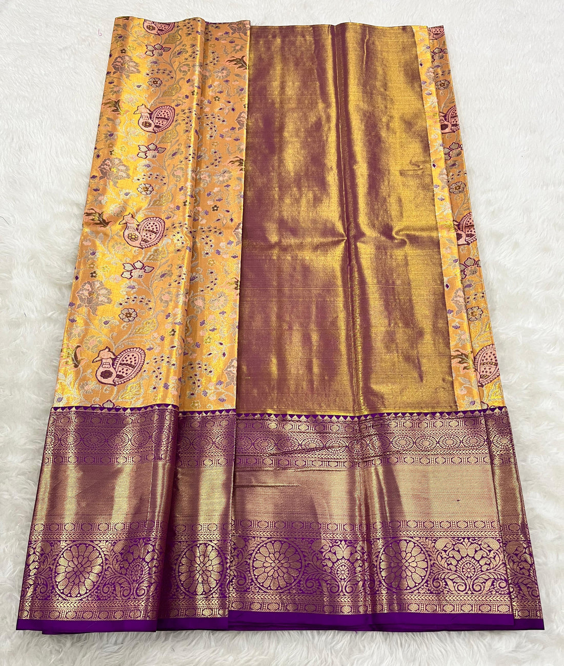 (5–10 Year) Lehenga – Unstitched (Blouse + Material)