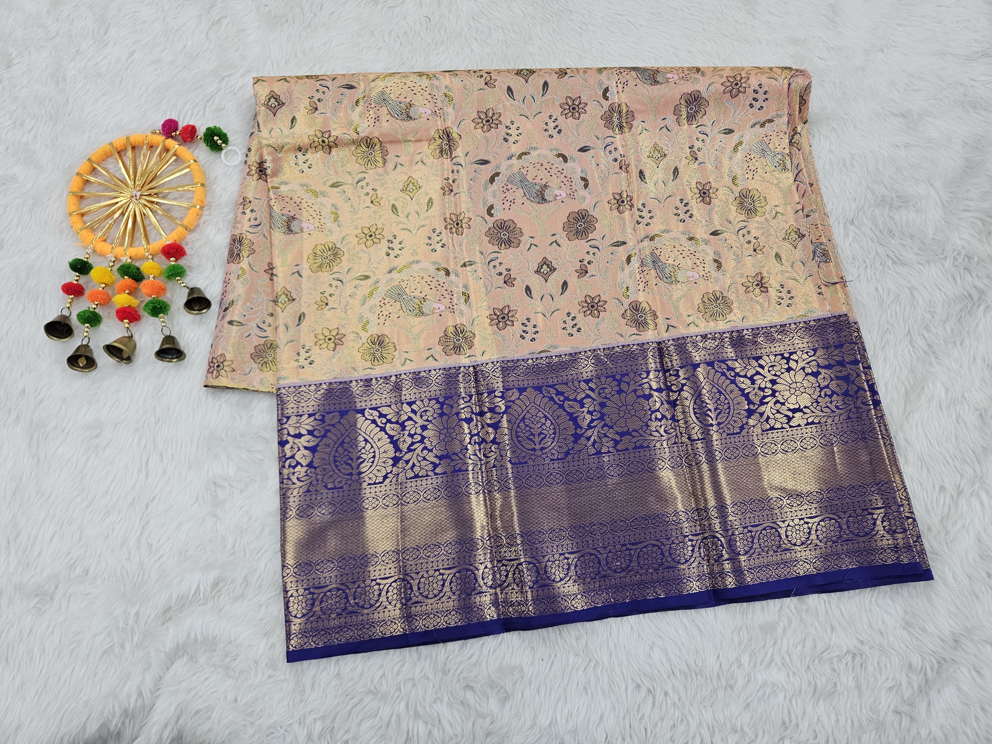 (5–10 Year) Lehenga – Unstitched (Blouse + Material)