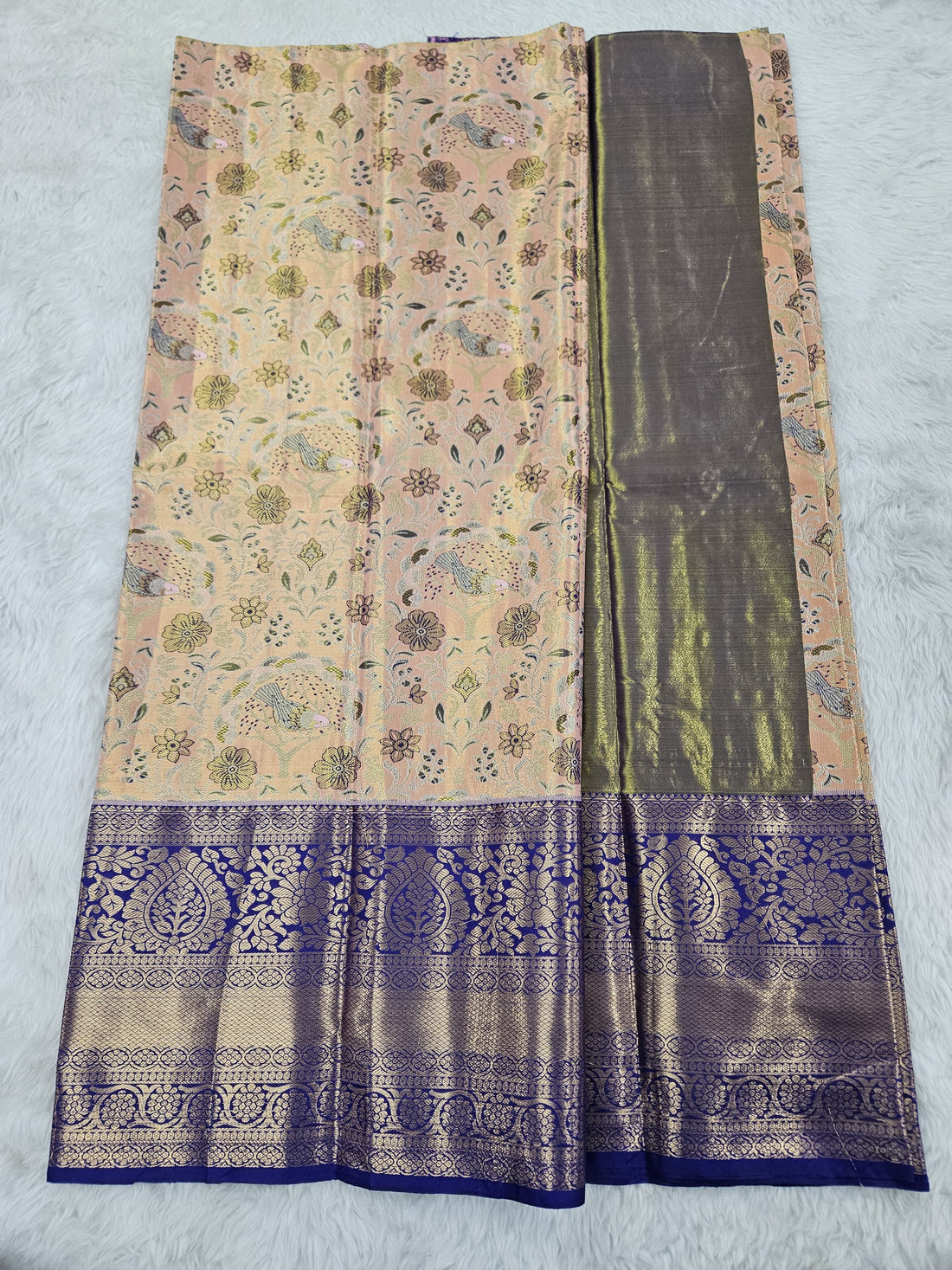 (5–10 Year) Lehenga – Unstitched (Blouse + Material)