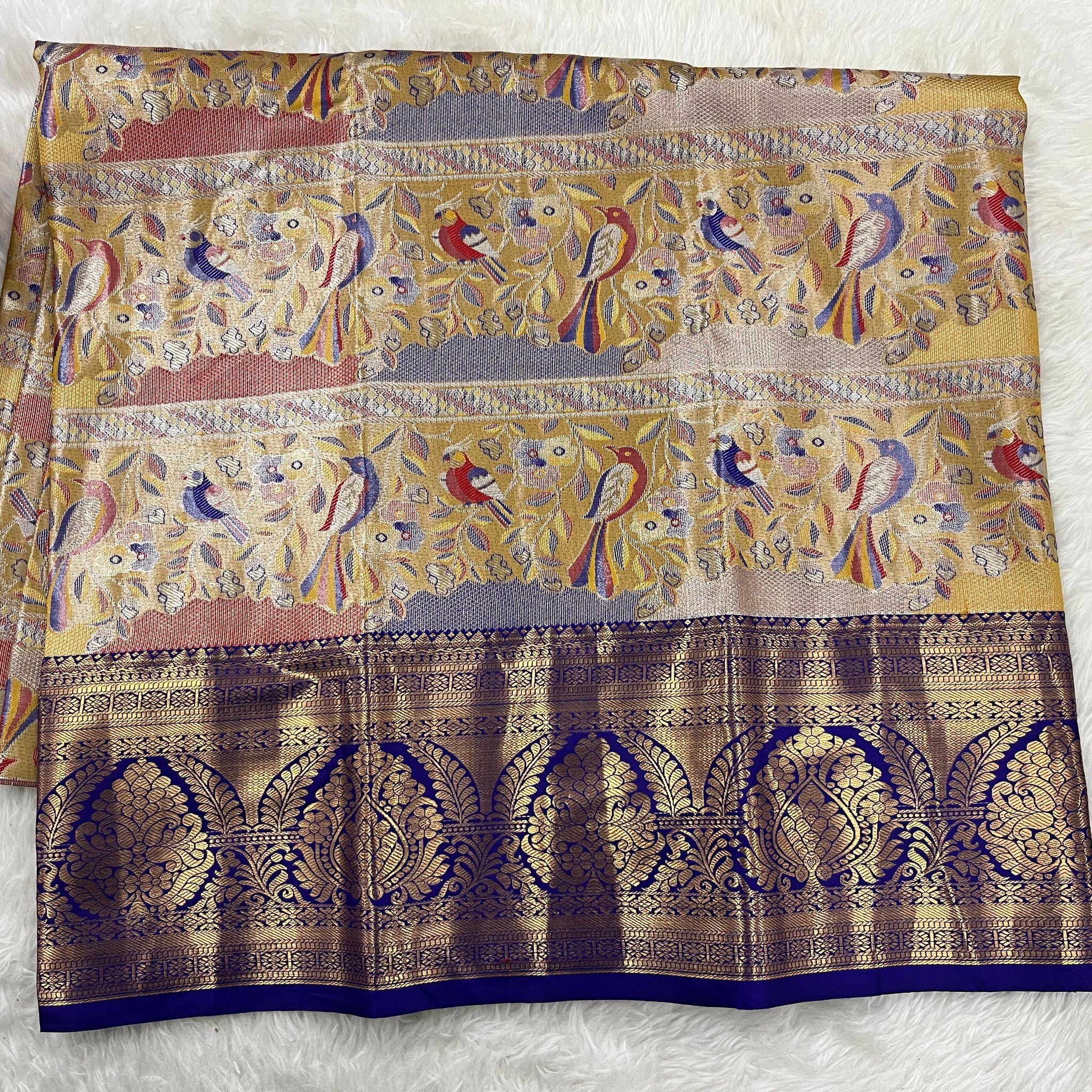 (5–10 Year) Lehenga – Unstitched (Blouse + Material)