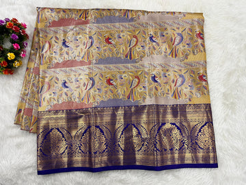 (5–10 Year) Lehenga – Unstitched (Blouse + Material)