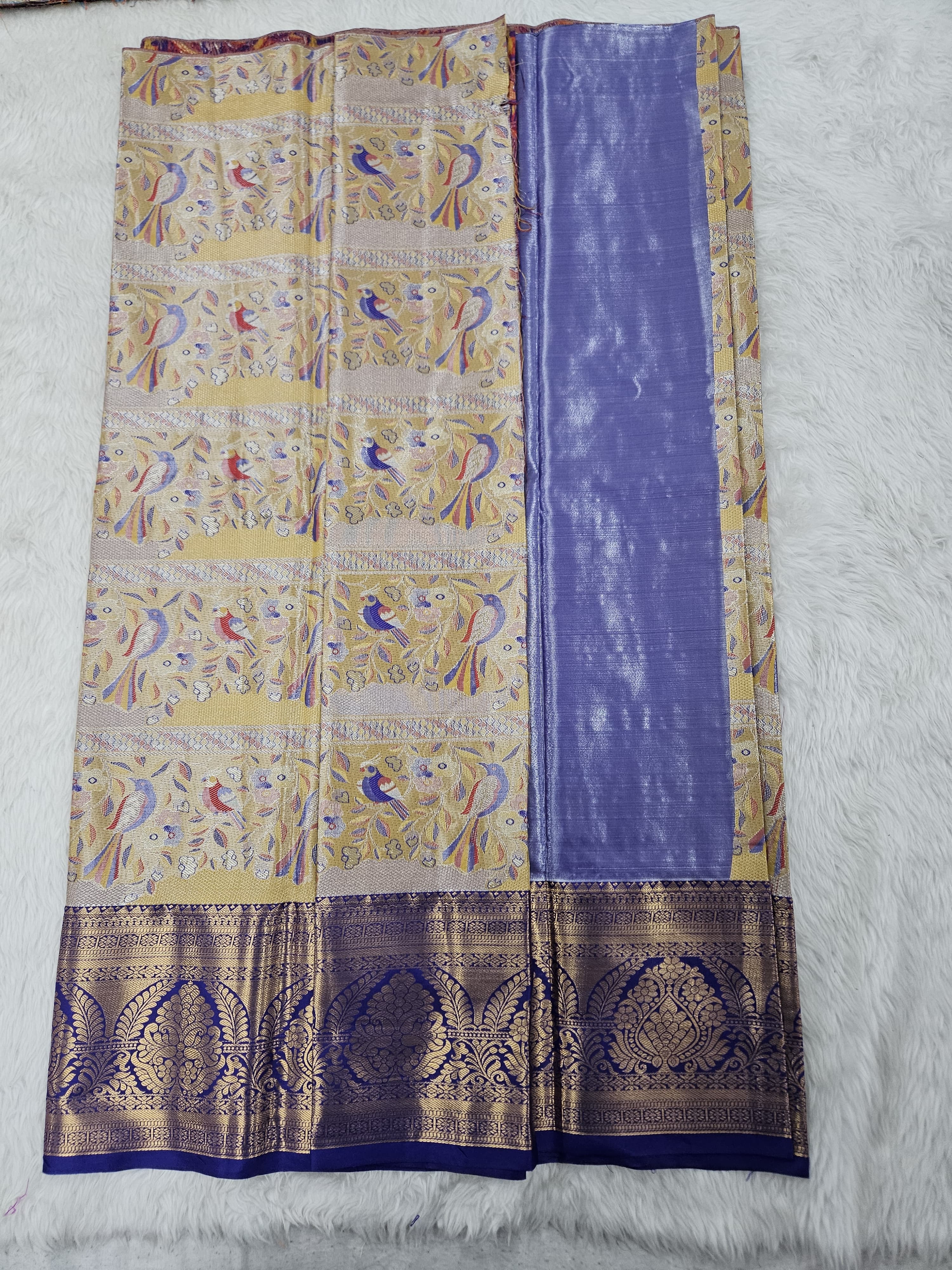 (5–10 Year) Lehenga – Unstitched (Blouse + Material)