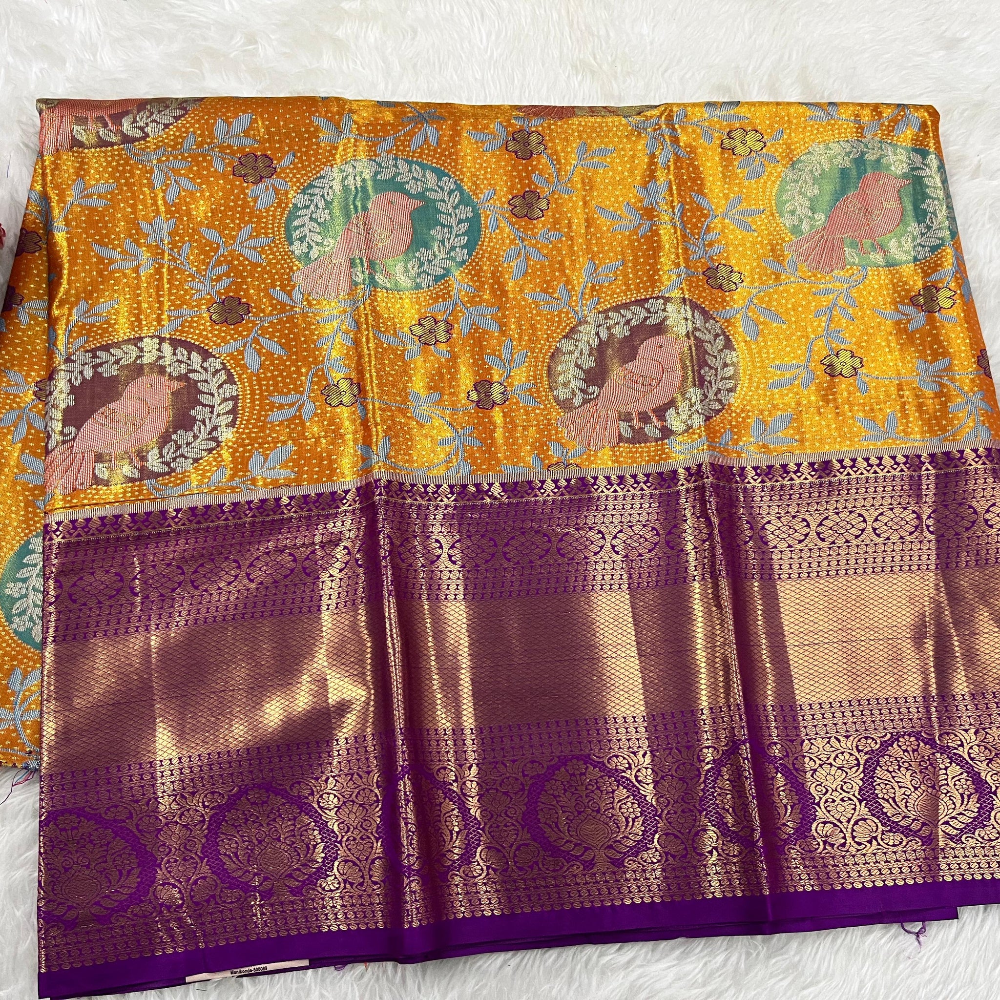 (5–10 Year) Lehenga – Unstitched (Blouse + Material)