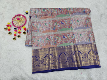 (5–10 Year) Lehenga – Unstitched (Blouse + Material)