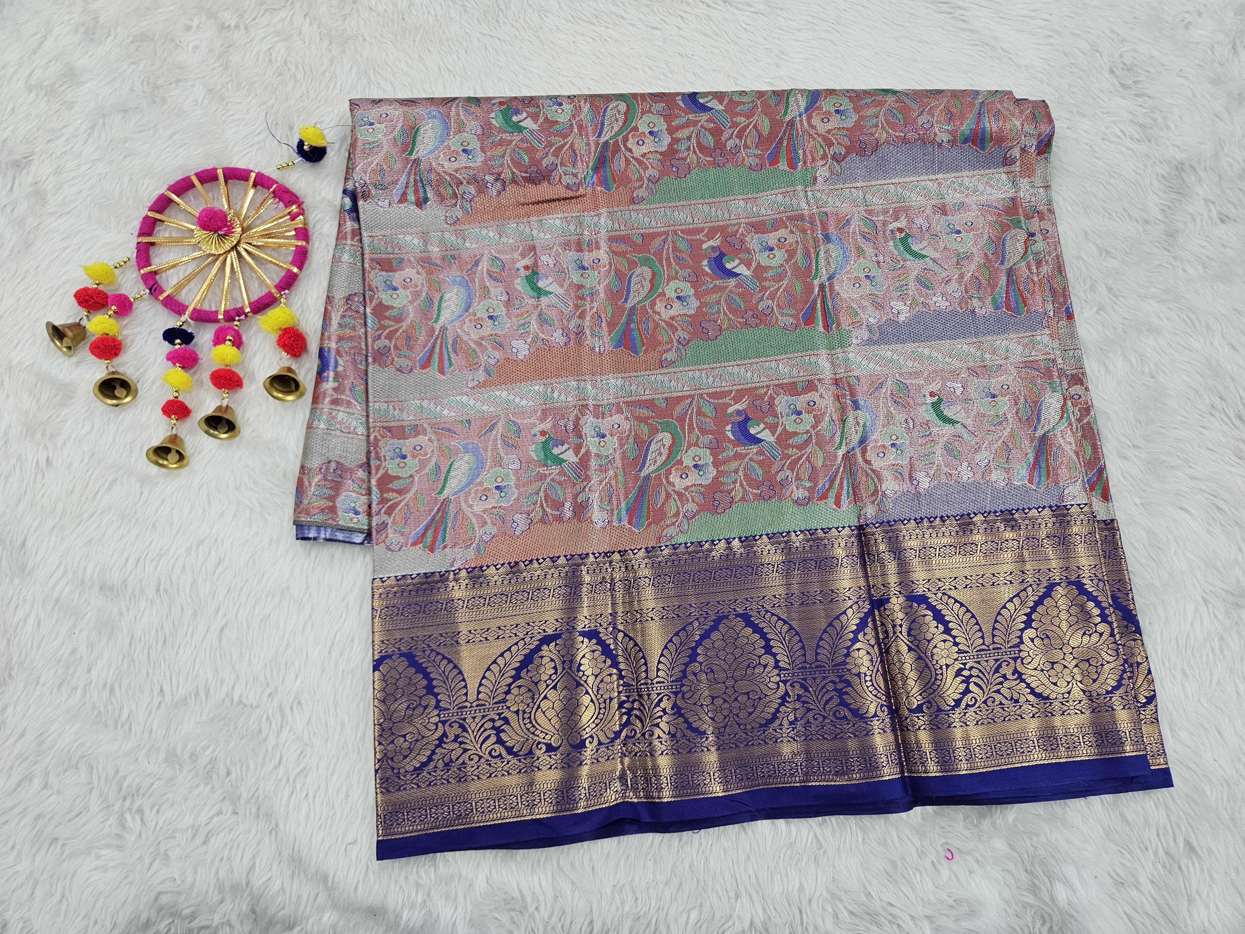 (5–10 Year) Lehenga – Unstitched (Blouse + Material)