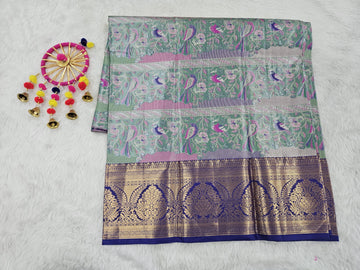 (5–10 Year) Lehenga – Unstitched (Blouse + Material)