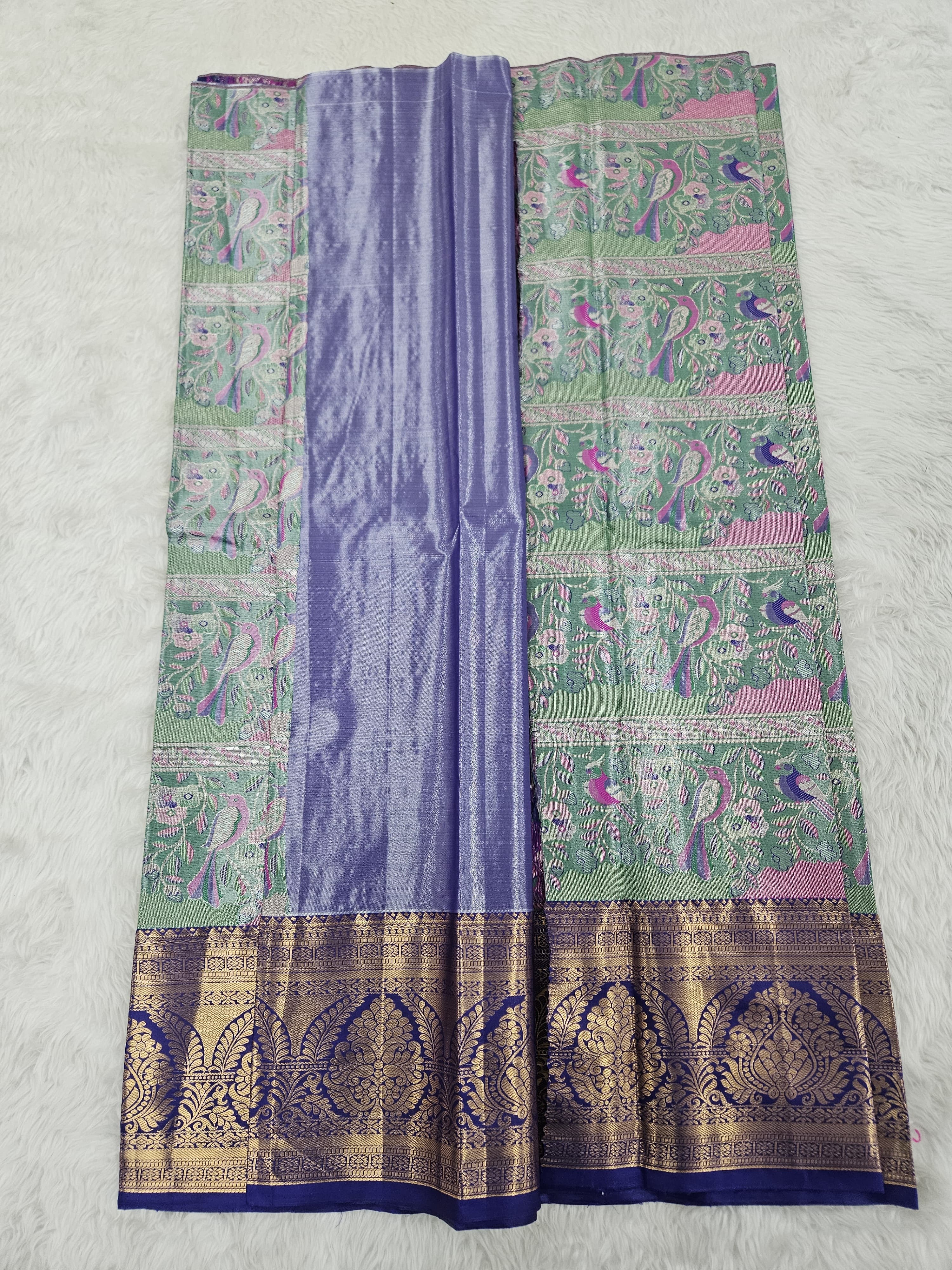 (5–10 Year) Lehenga – Unstitched (Blouse + Material)