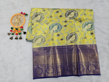 (5–10 Year) Lehenga – Unstitched (Blouse + Material)