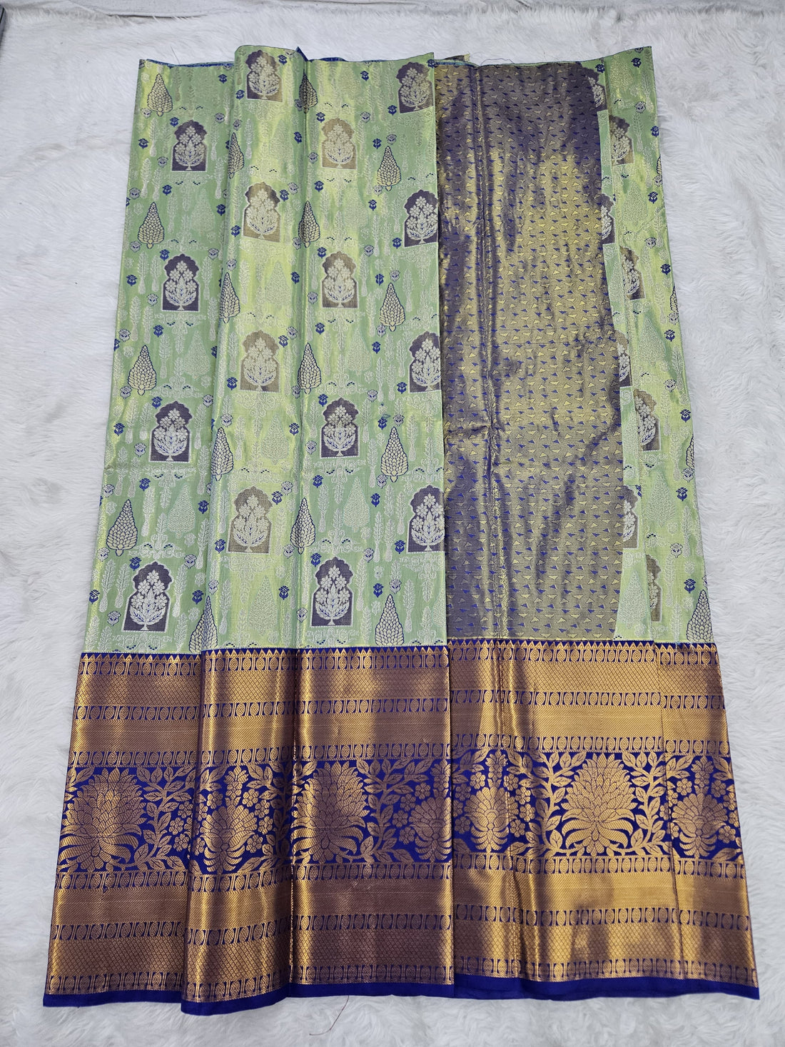 (10+ Year) Lehenga – Unstitched (Blouse + Material)