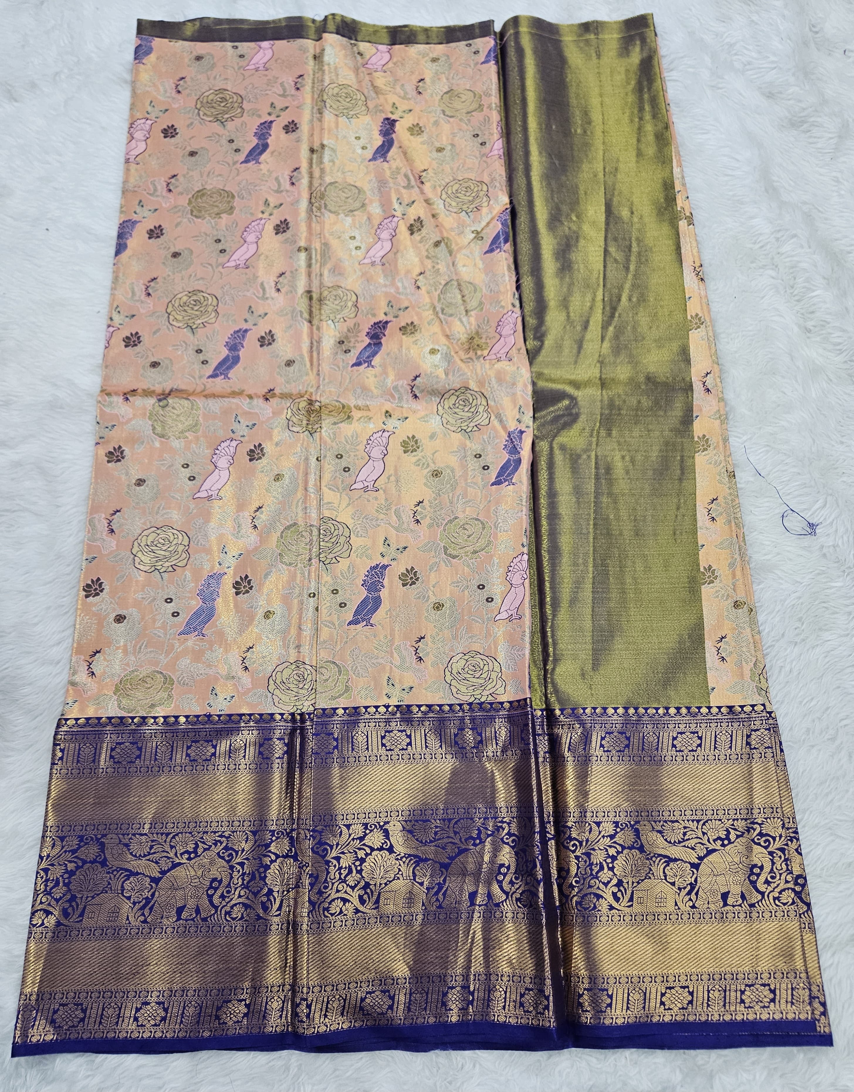 (10+ Year) Lehenga – Unstitched (Blouse + Material)