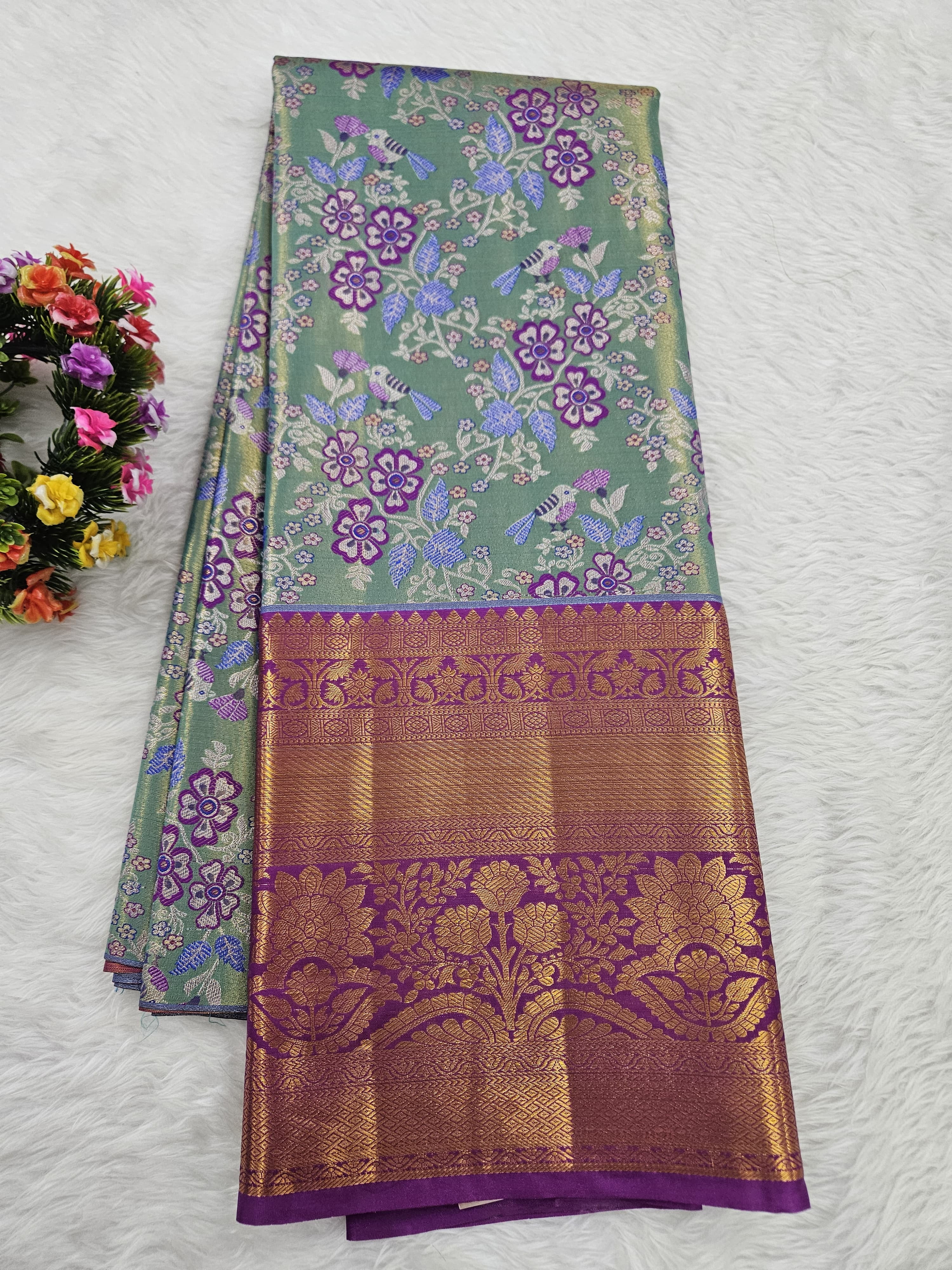 (10+ Year) Lehenga – Unstitched (Blouse + Material)