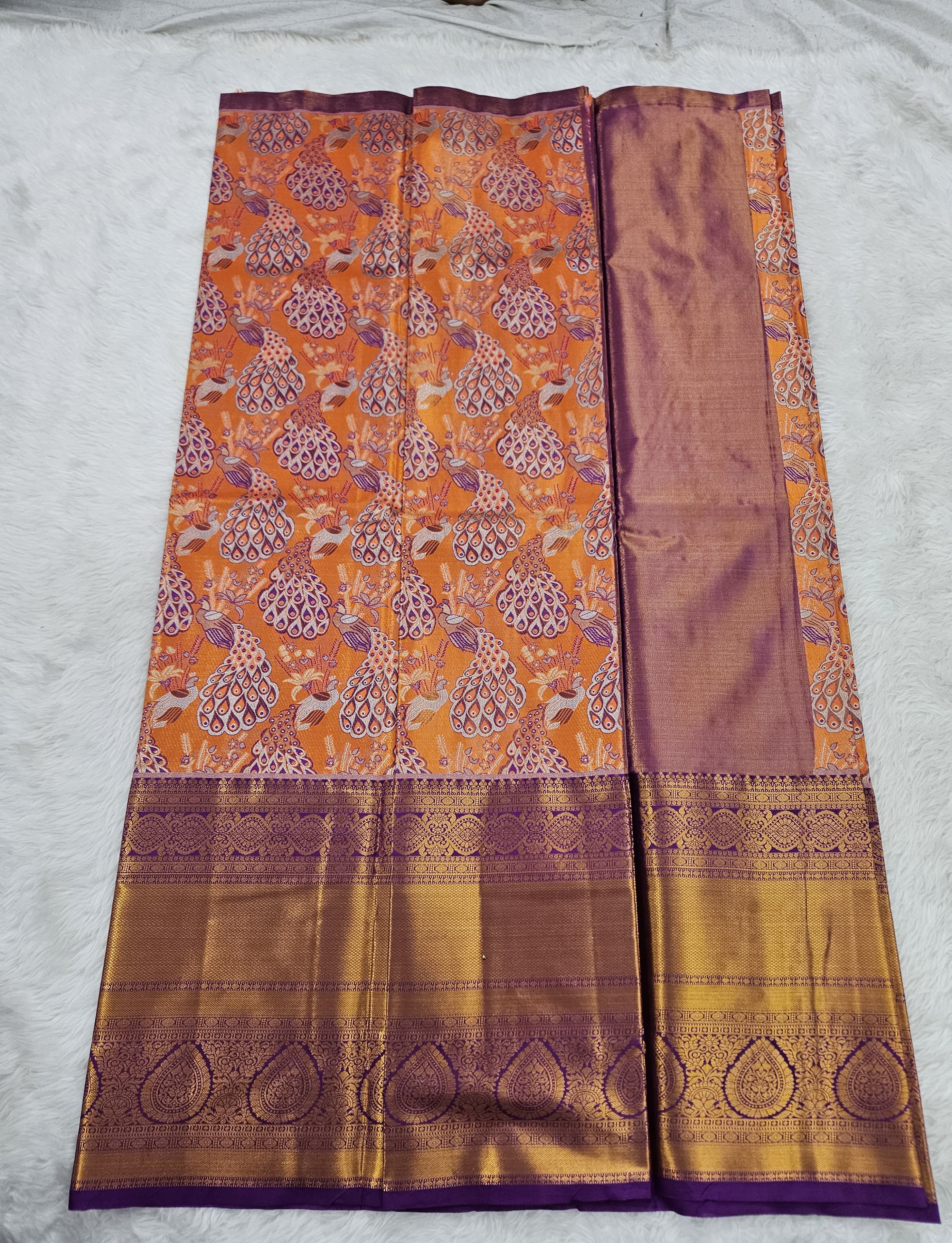 (10+ Year) Lehenga – Unstitched (Blouse + Material)