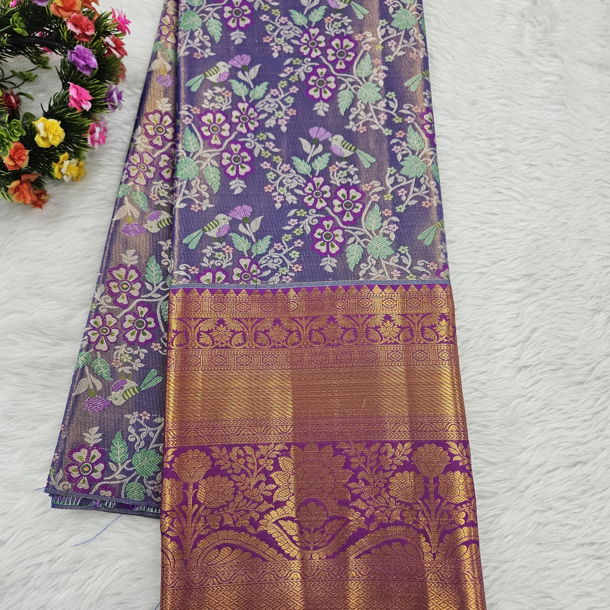 (10+ Year) Lehenga – Unstitched (Blouse + Material)