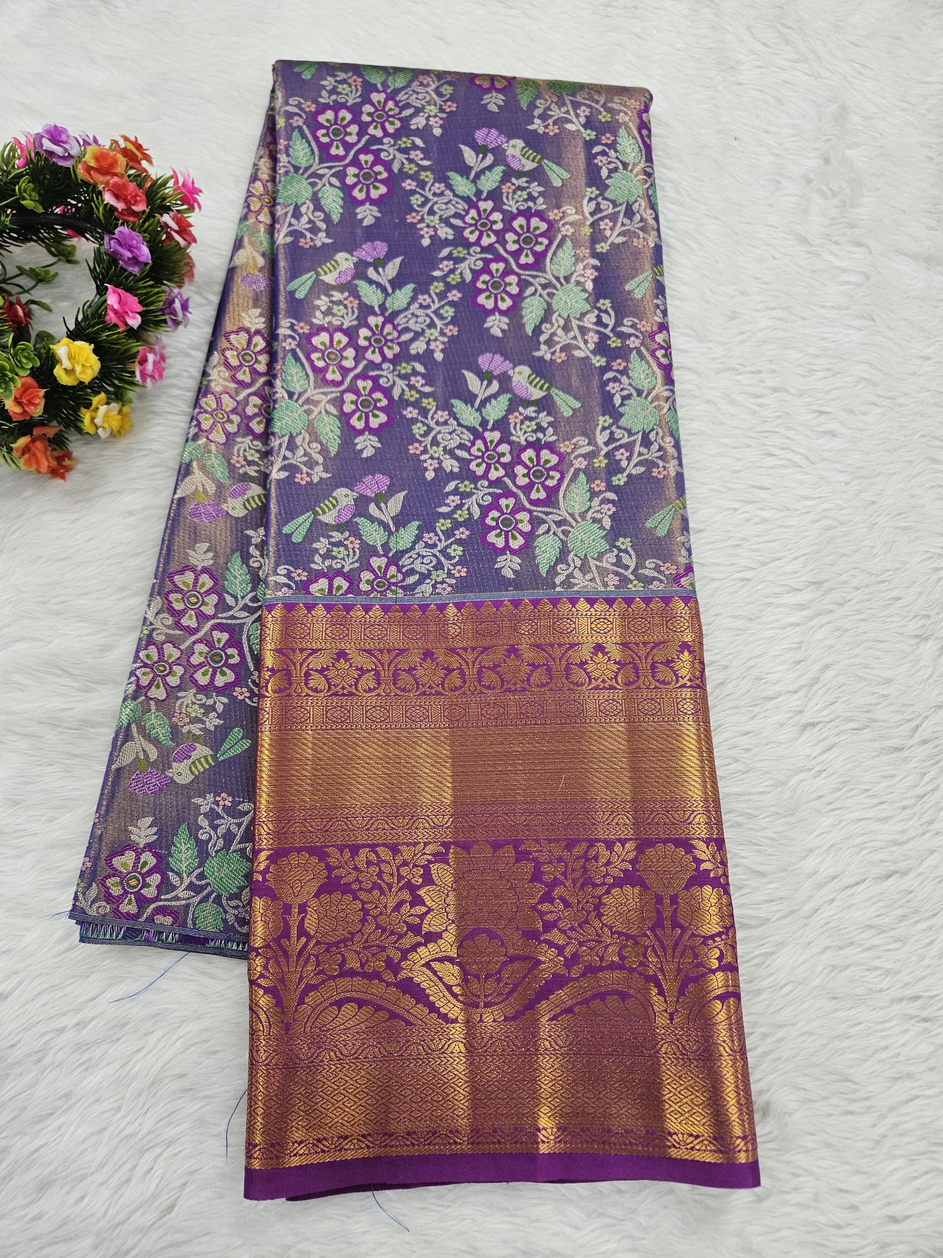 (10+ Year) Lehenga – Unstitched (Blouse + Material)