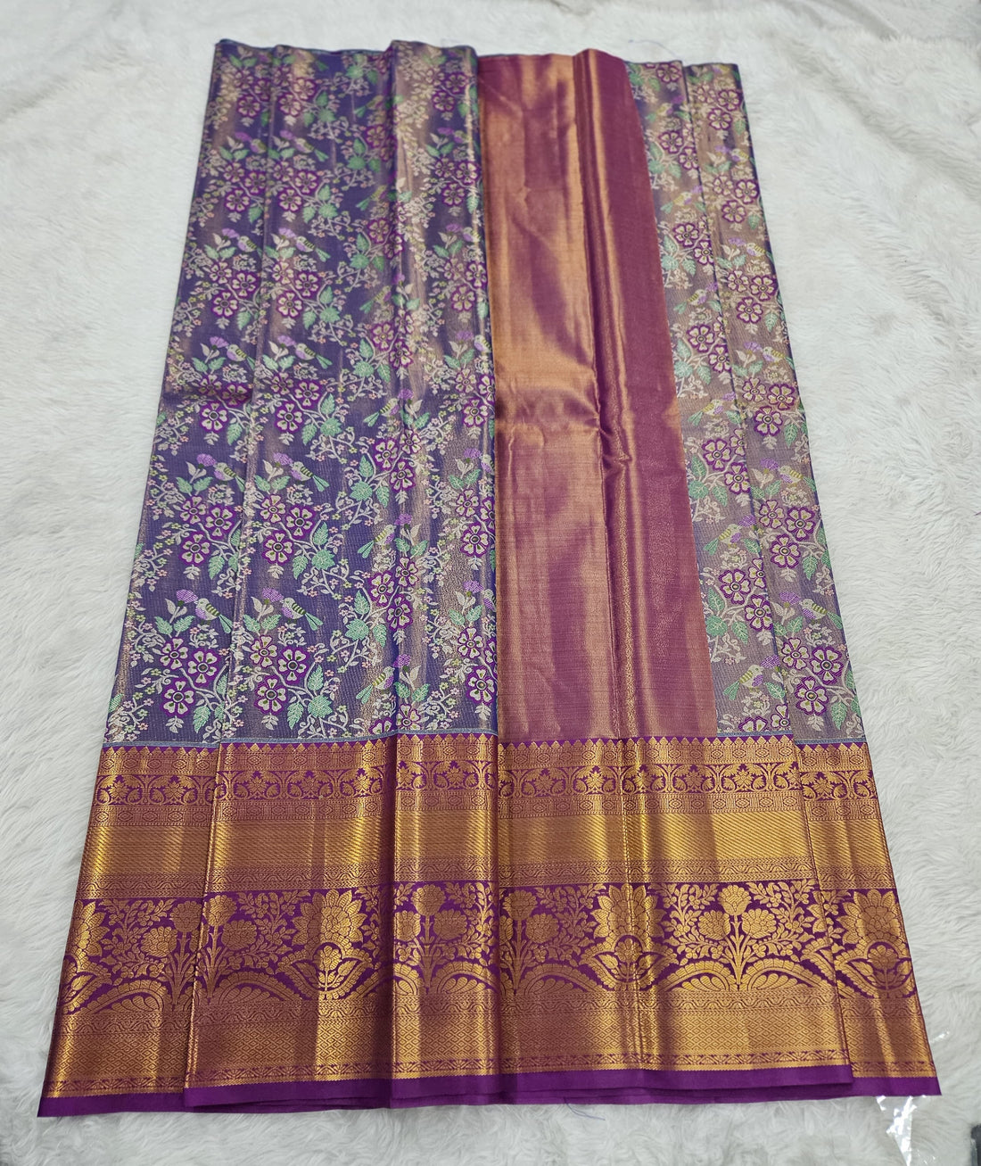 (10+ Year) Lehenga – Unstitched (Blouse + Material)