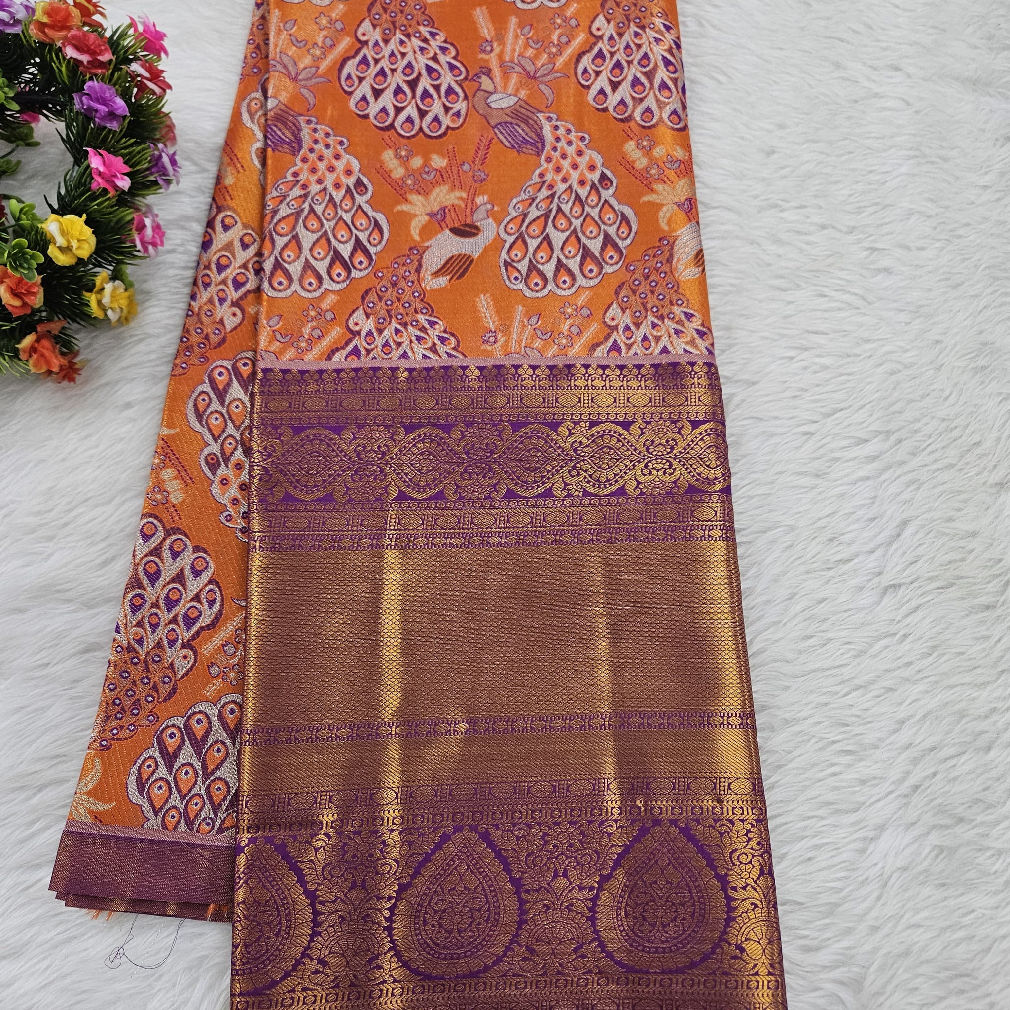 (10+ Year) Lehenga – Unstitched (Blouse + Material)