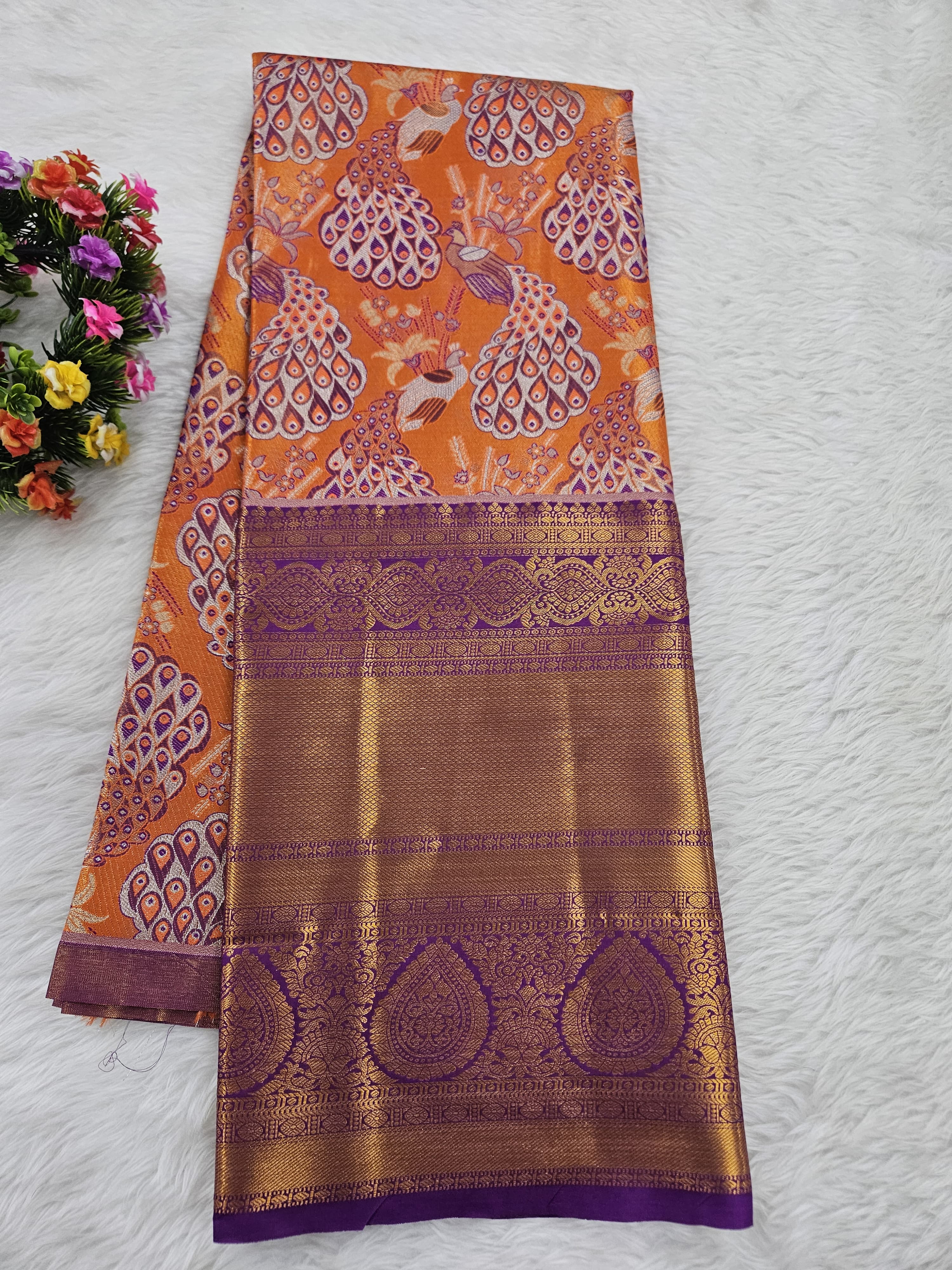 (10+ Year) Lehenga – Unstitched (Blouse + Material)