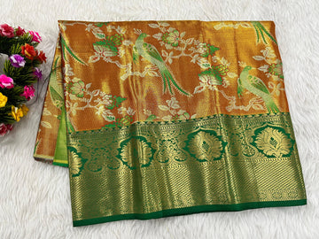 (0–1 Year) Lehenga – Unstitched (Blouse + Material)