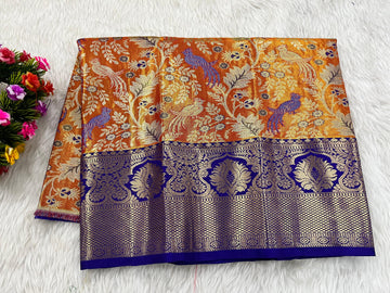 (0–1 Year) Lehenga – Unstitched (Blouse + Material)