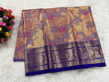 (0–1 Year) Lehenga – Unstitched (Blouse + Material)