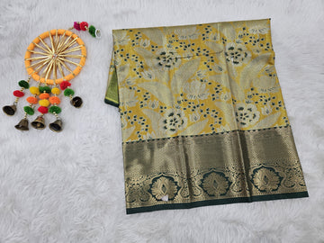 (0–1 Year) Lehenga – Unstitched (Blouse + Material)