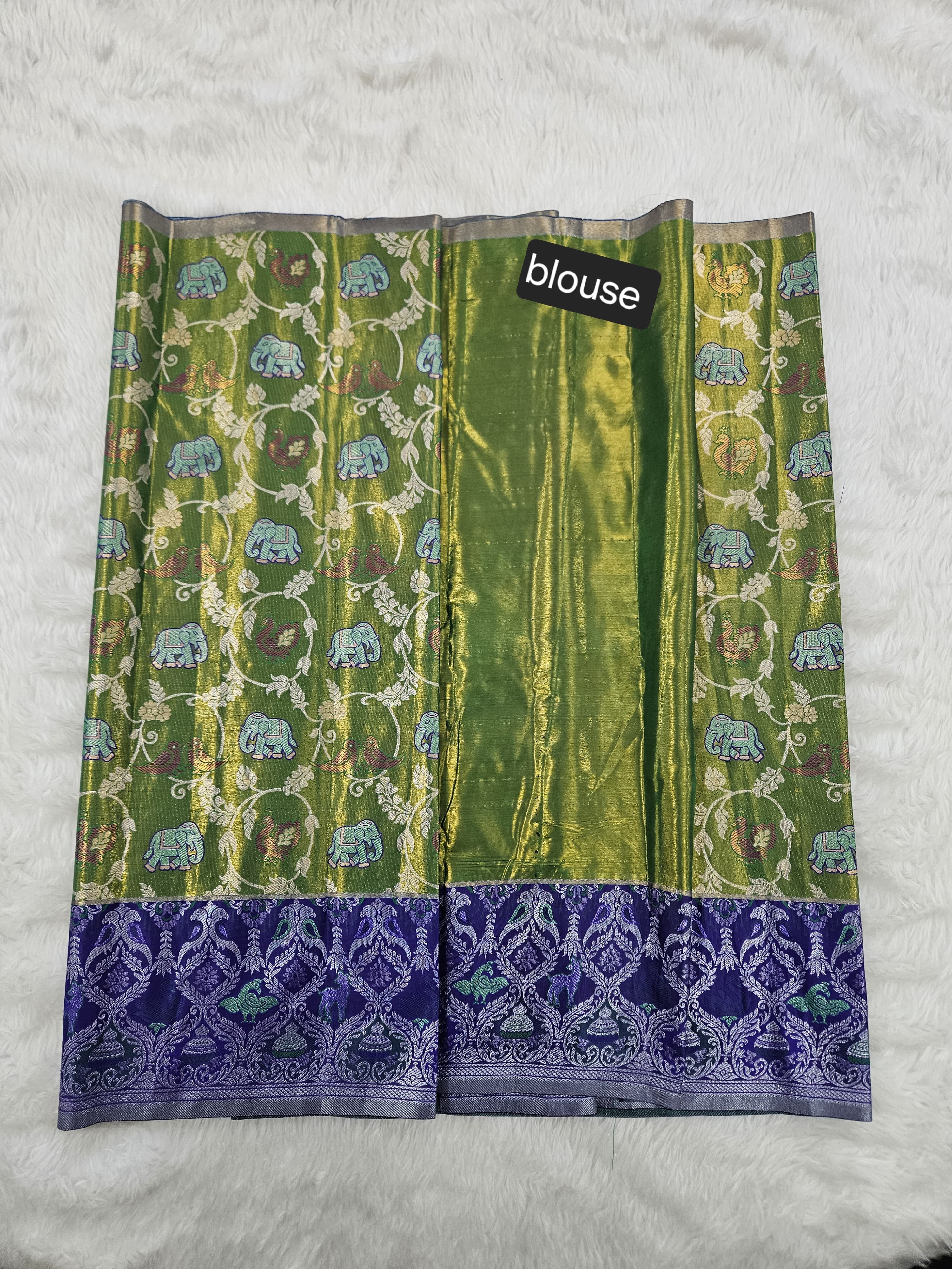 (2–5  Year) Lehenga – Unstitched (Blouse + Material)