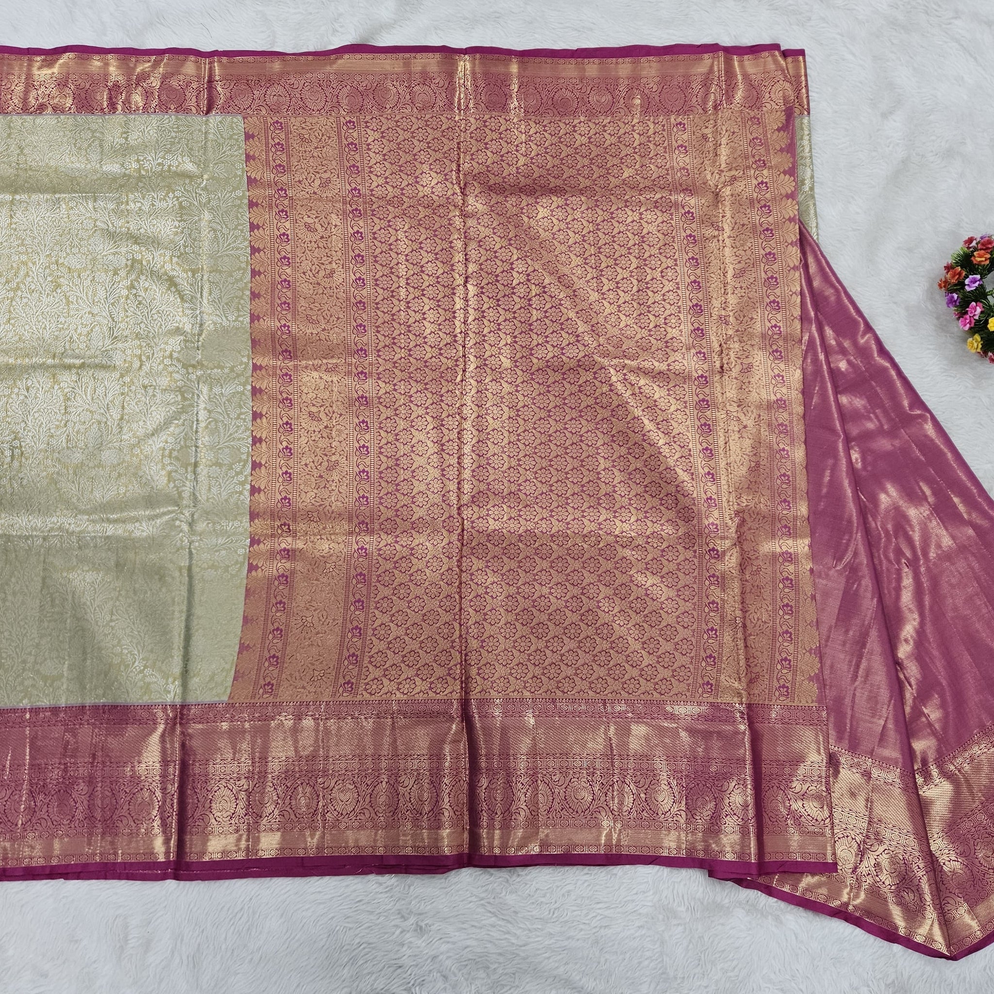 Semi kanchipattu saree