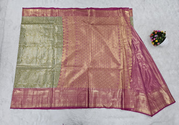 Semi kanchipattu saree