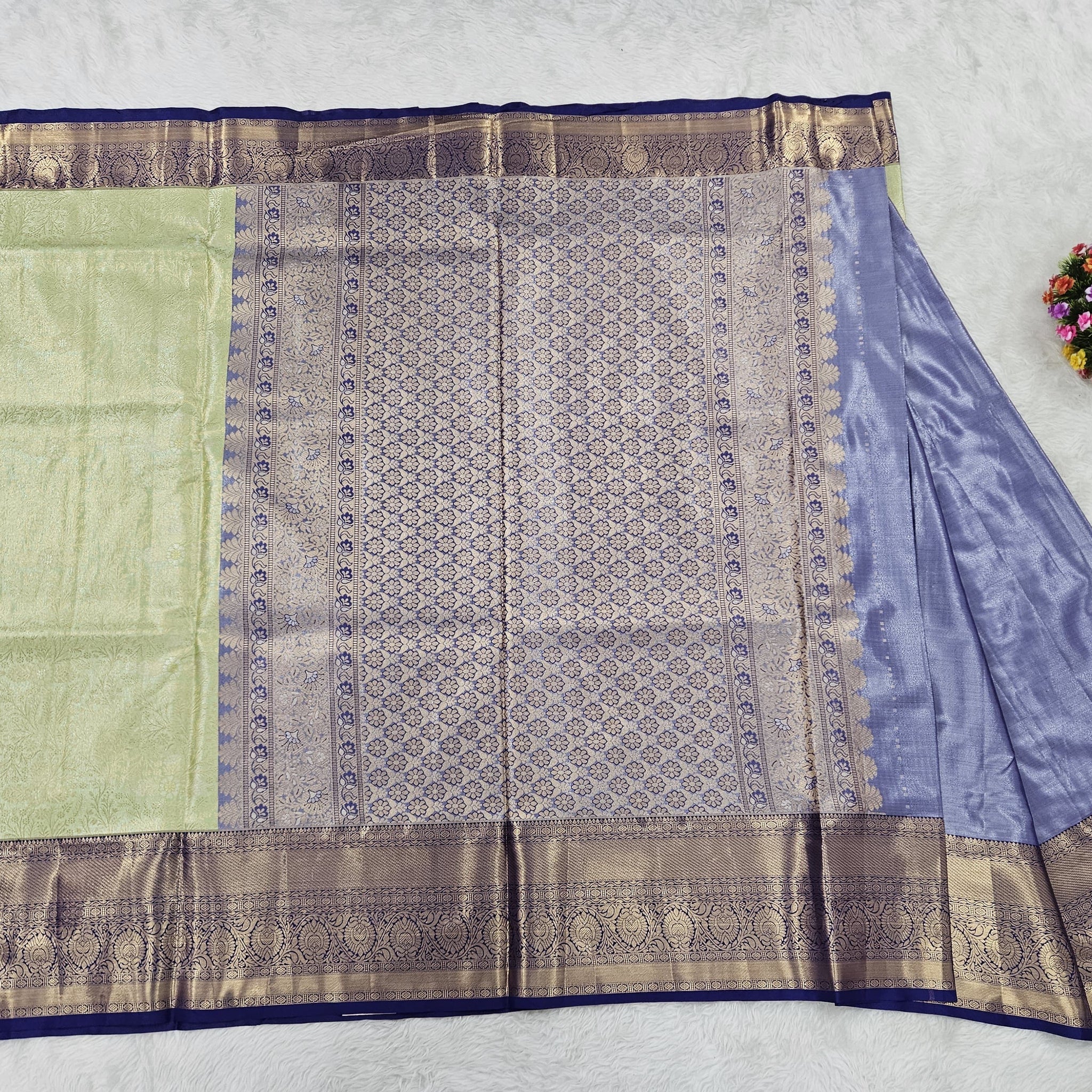 Semi kanchipattu saree
