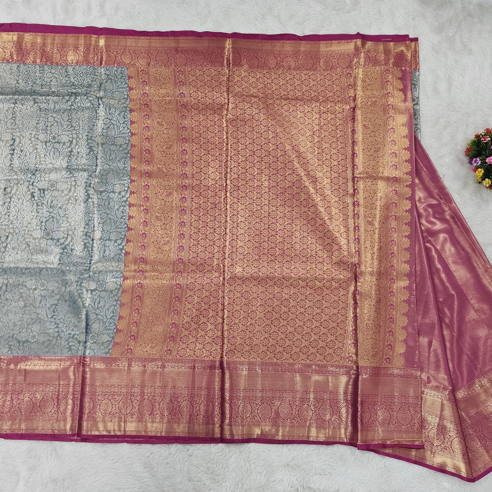 Semi kanchipattu saree