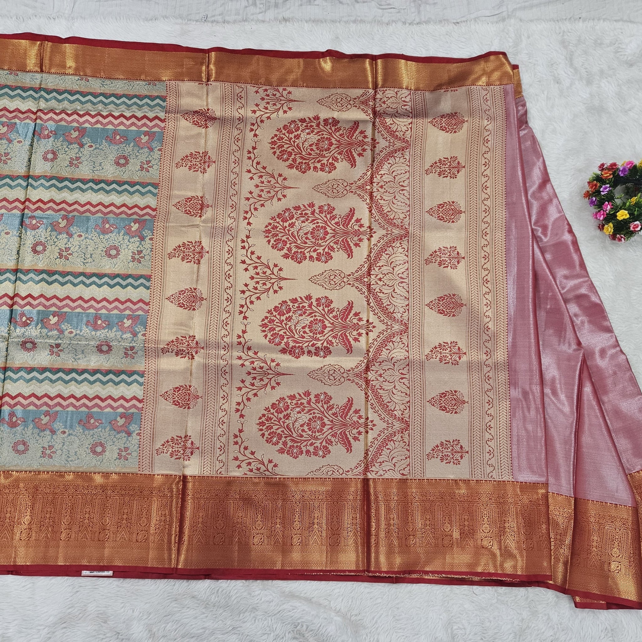 Semi kanchipattu saree