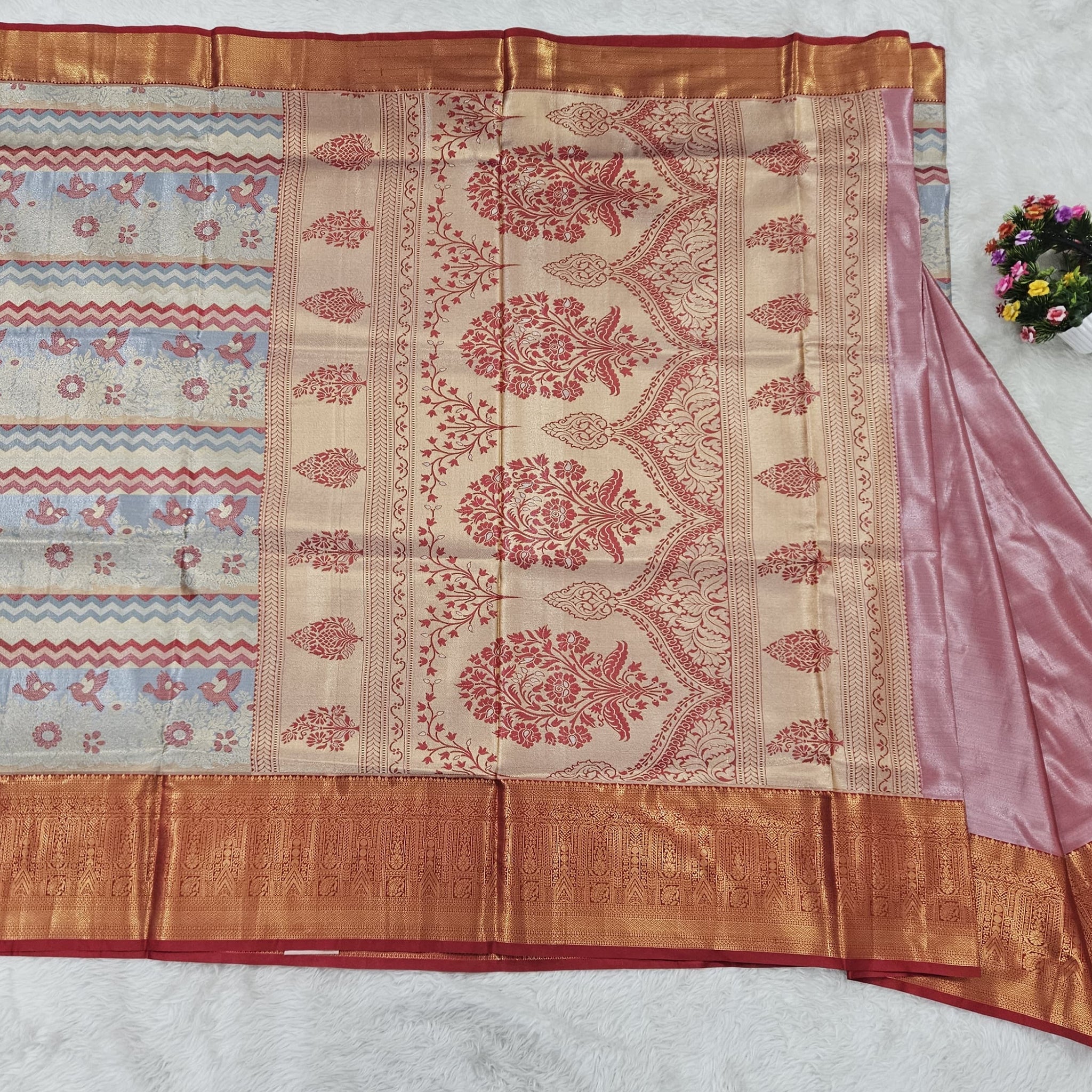 Semi kanchipattu saree