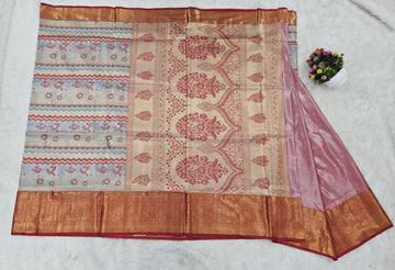 Semi kanchipattu saree