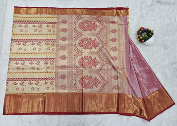 Semi kanchipattu saree